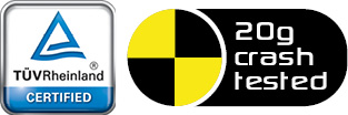 TUV and crash test logo